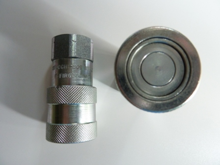 FLAT FACE COUPLING FEMALE 1/2" BSP (1) HYDRAULIC